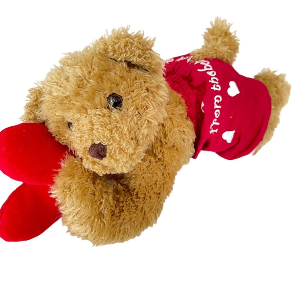 Hallmark Bobby Boxer Bear Plush Bunnies By The Bay 2002 Bottom Heart Valentines